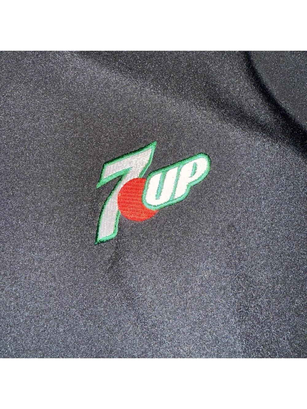 Port Authority 7 Up Jacket Black Sz XL Logo Novelty